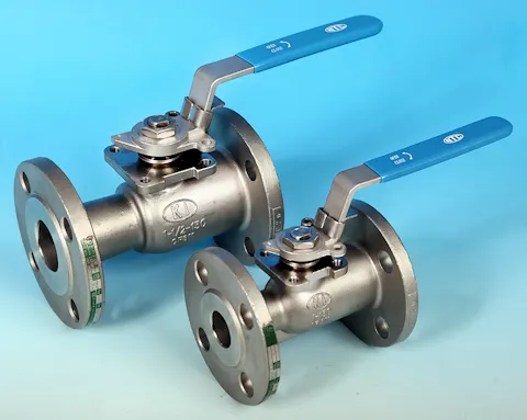 stainless steel 1-Pce Reduced Bore Flanged ANSI 150 Ball Valve